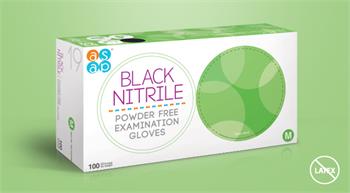 Găng tay black nitrile